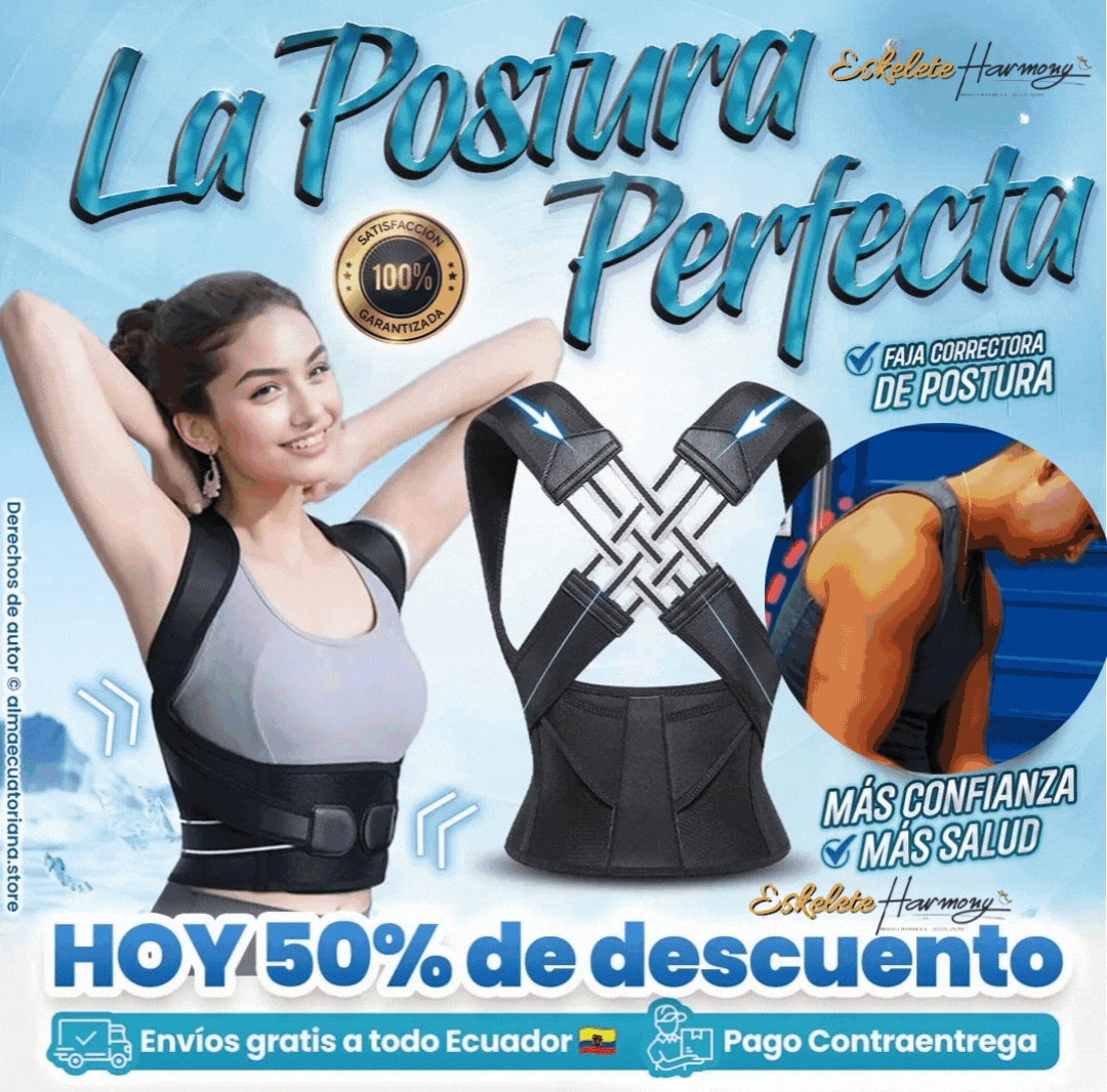 faja ergonómica de soporte diario