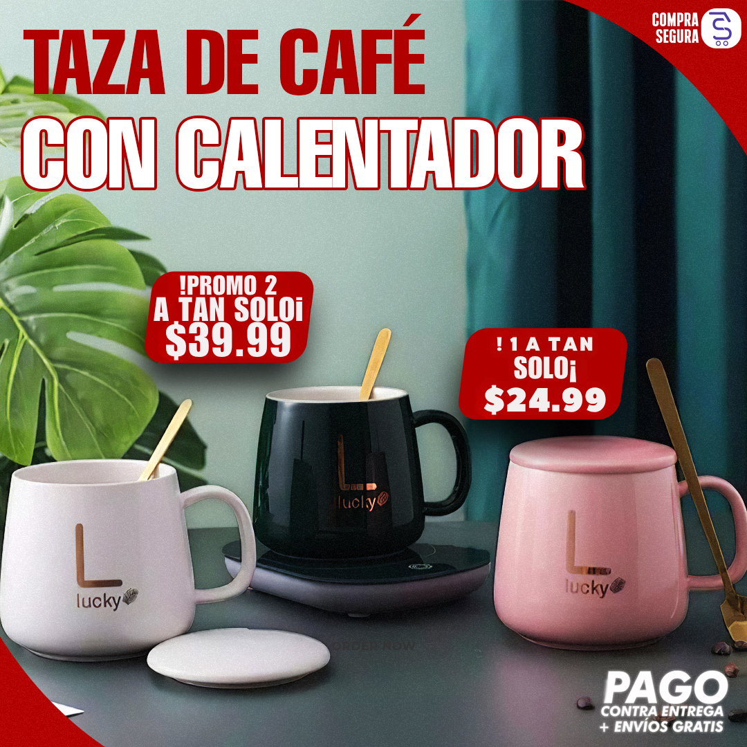 ☕ Taza de Café con Calentador