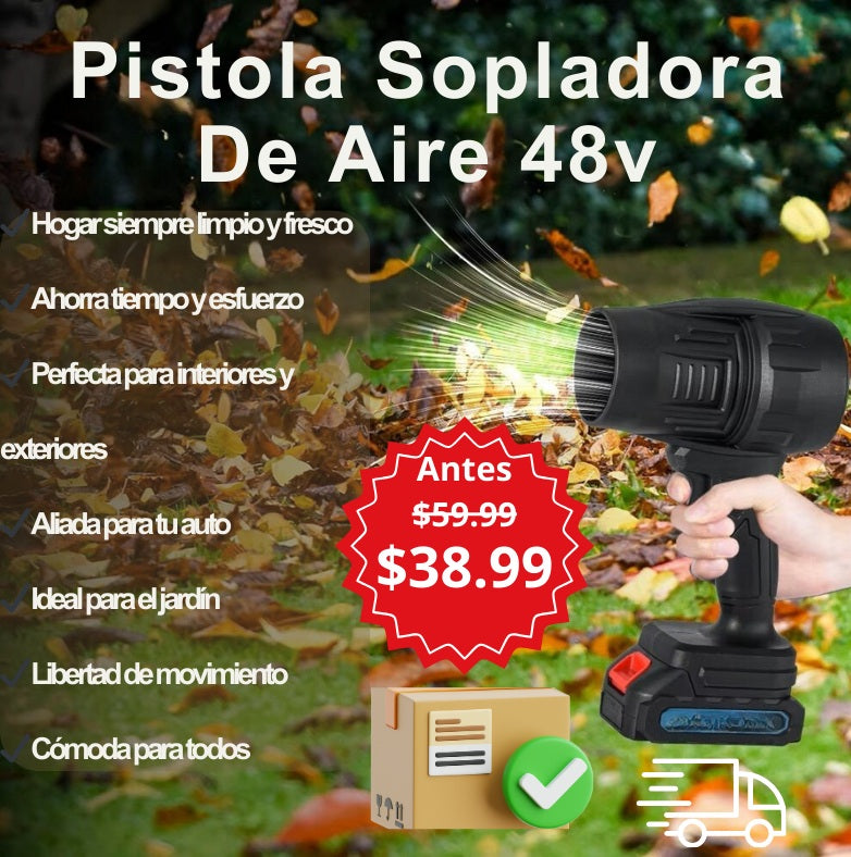 Pistola Sopladora De Aire 48v