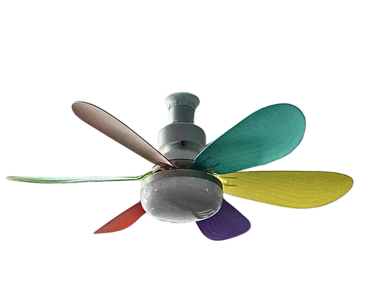 Mini Ventilador y foco led 2 en 1