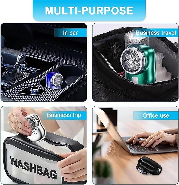 MINI AFEITADORA ELÉCTRICA GRATIS AURICULARES