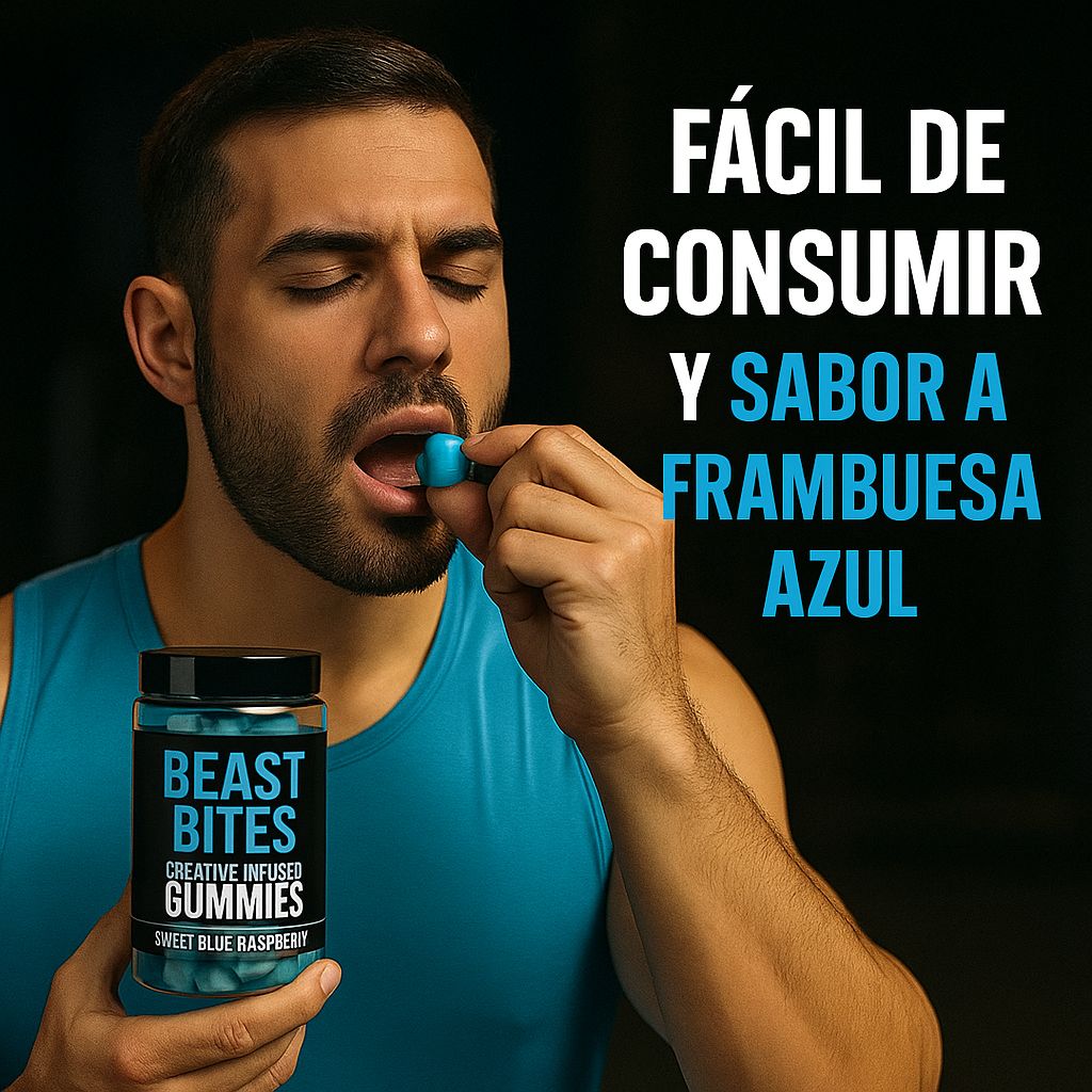 ¡Transforma tu entrenamiento con las gomitas de creatina más potentes y deliciosas del mercado!