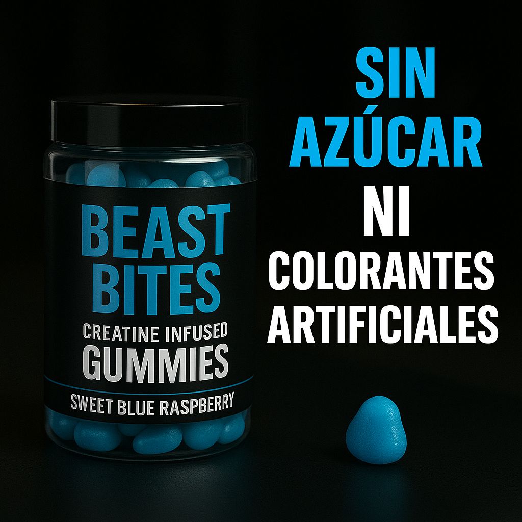 ¡Transforma tu entrenamiento con las gomitas de creatina más potentes y deliciosas del mercado!