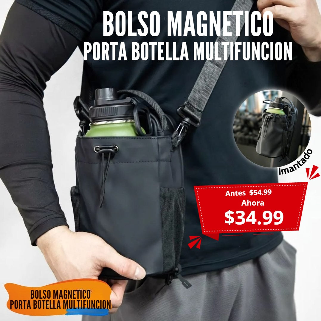 Bolso Magnetico Porta Botella Multifunción GYM