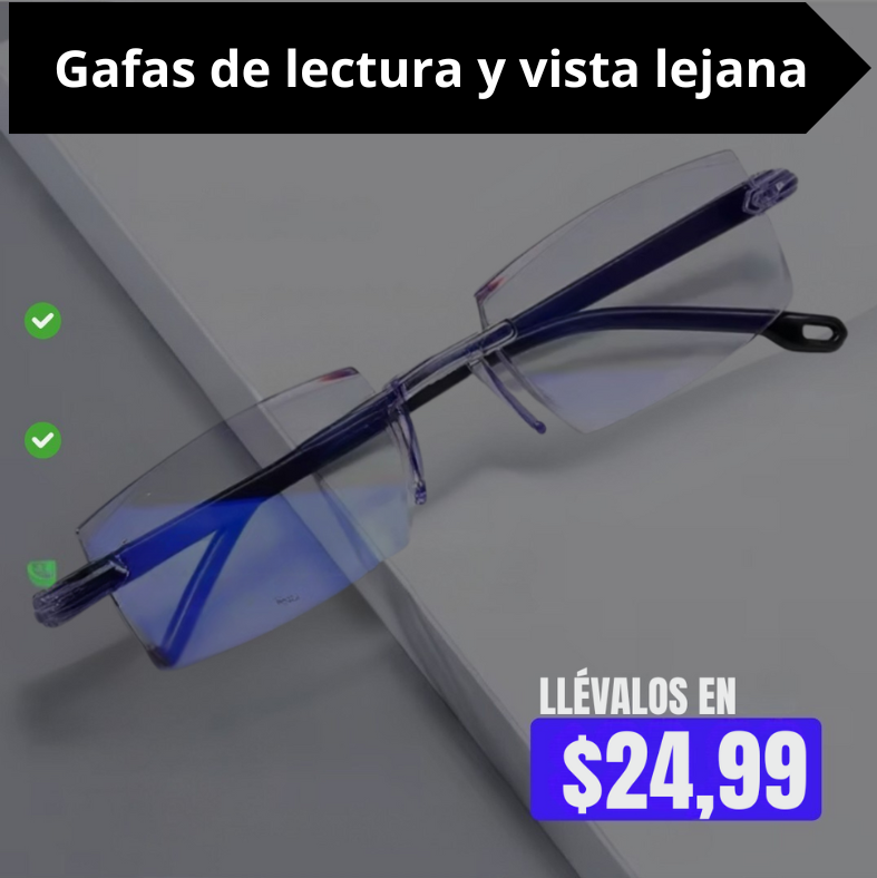 👓✨ Gafas de lectura y vista lejana 👓
