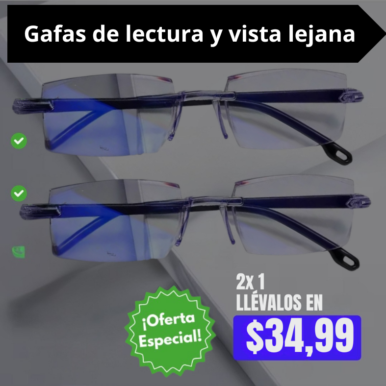 👓✨ Gafas de lectura y vista lejana 👓